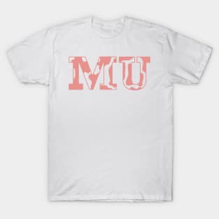 Mu Cow Pattern T-Shirt